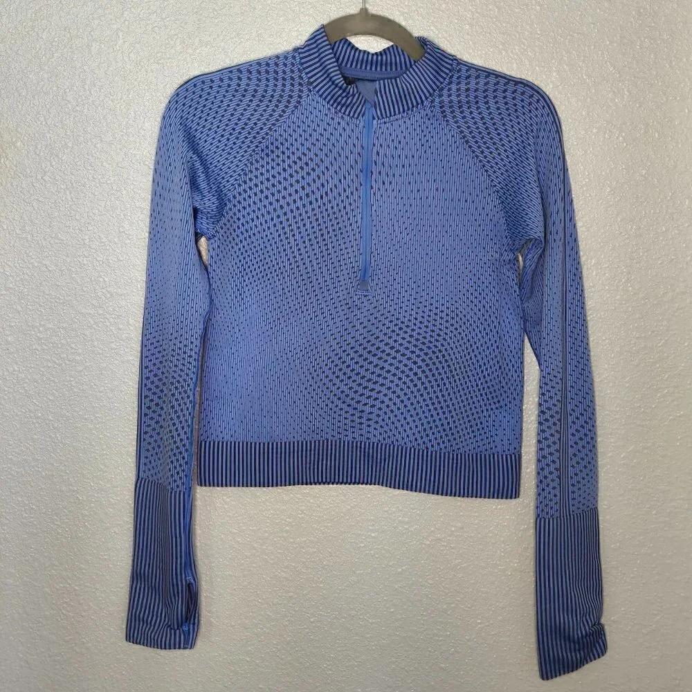 Lululemon Rest Less Cropped Half-Zip - 6
